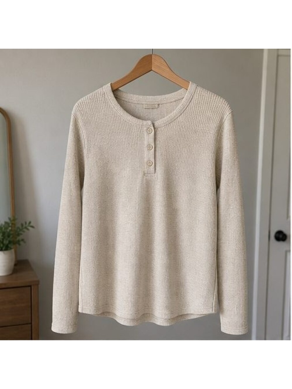 Camel Puff Sleeve Top